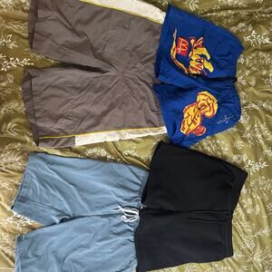 Lot of 4 Men’s Athletic Shorts - Travis Scott x McDonald’s, Vintage Nike & More